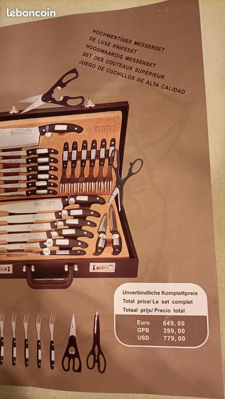 Malette de couteaux Solingen 25 pieces - Acier (inoxydable) - Catawiki