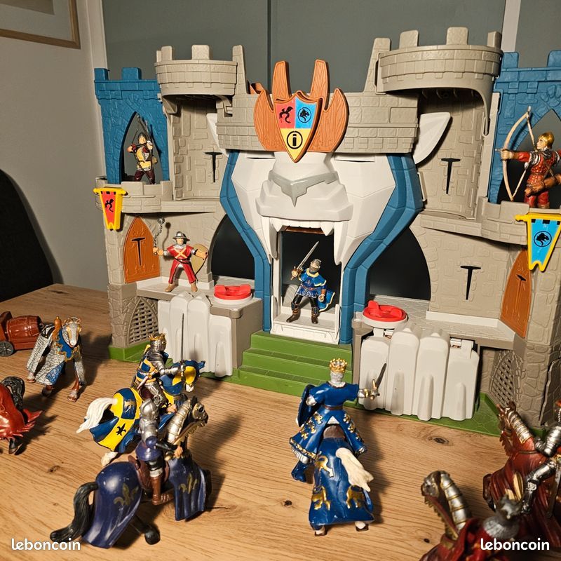 Château fort Fisher Price Imaginext et Papo chevalier (image 6)