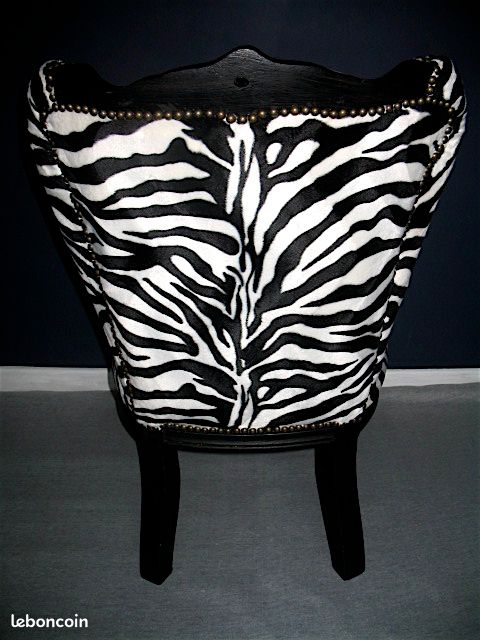 Petit fauteuil zebre (image 2)