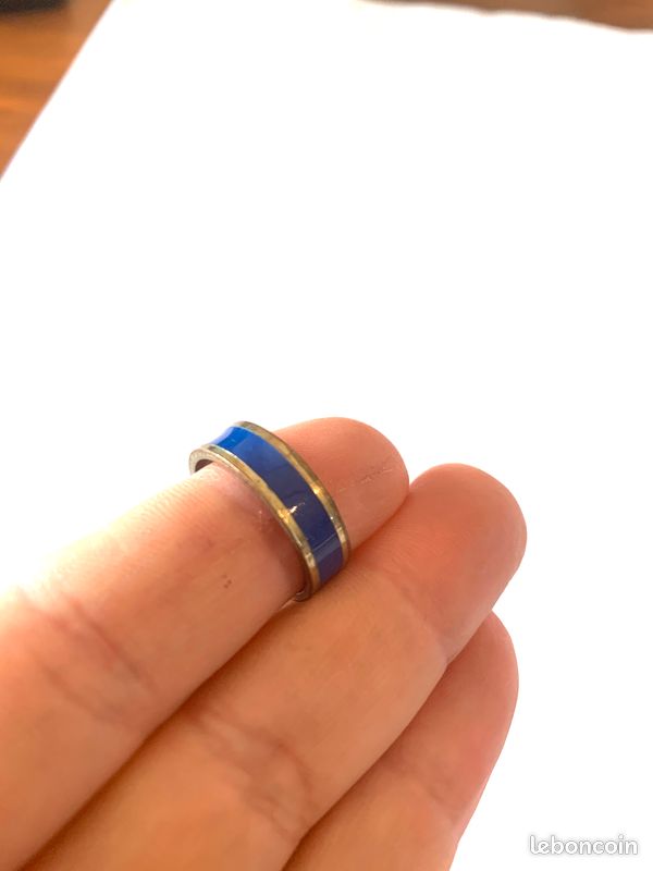 Bague Désigual - Acier Argenté et Bleu (image 2)