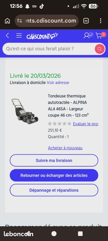 Tondeuse autotractée (image 3)