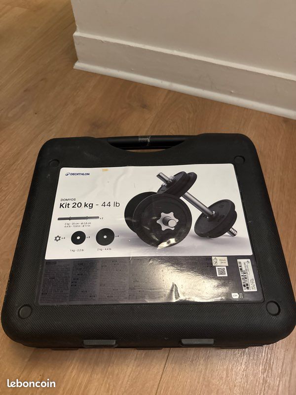 Kit haltères 20kg décathlon (image 2)