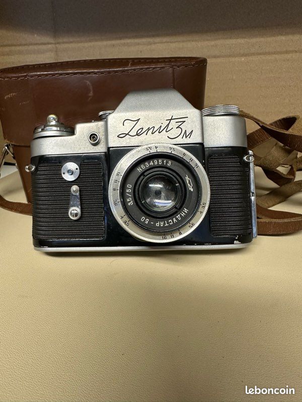 Appareil Photo Argentique Vintage Ekran-3 (KOMZ), 8 Mm, Années 1960, URSS