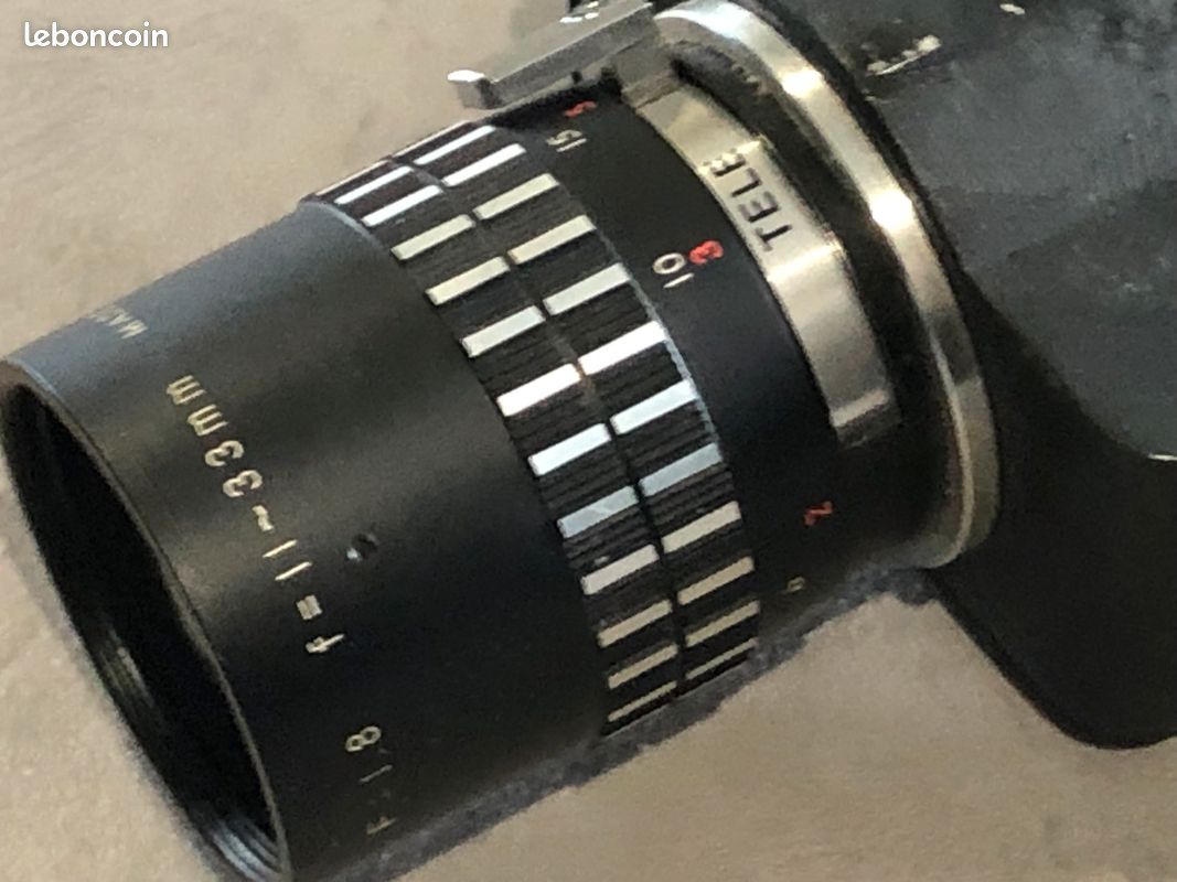 CAMERA-Raynox ZX-303 Argentique 1970--SUPER 8-NOIR-bon état