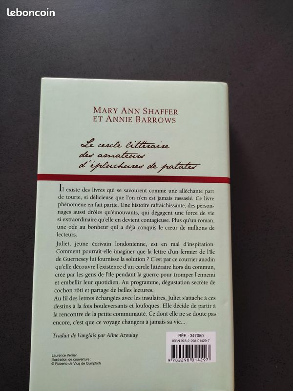 Livre Mary Ann Shaffer et Annie Barrows (image 2)