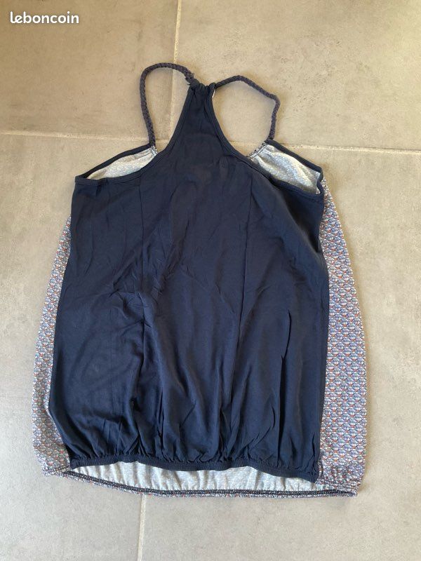 Haut à bretelles Cache Cache bleu jean Vêtements