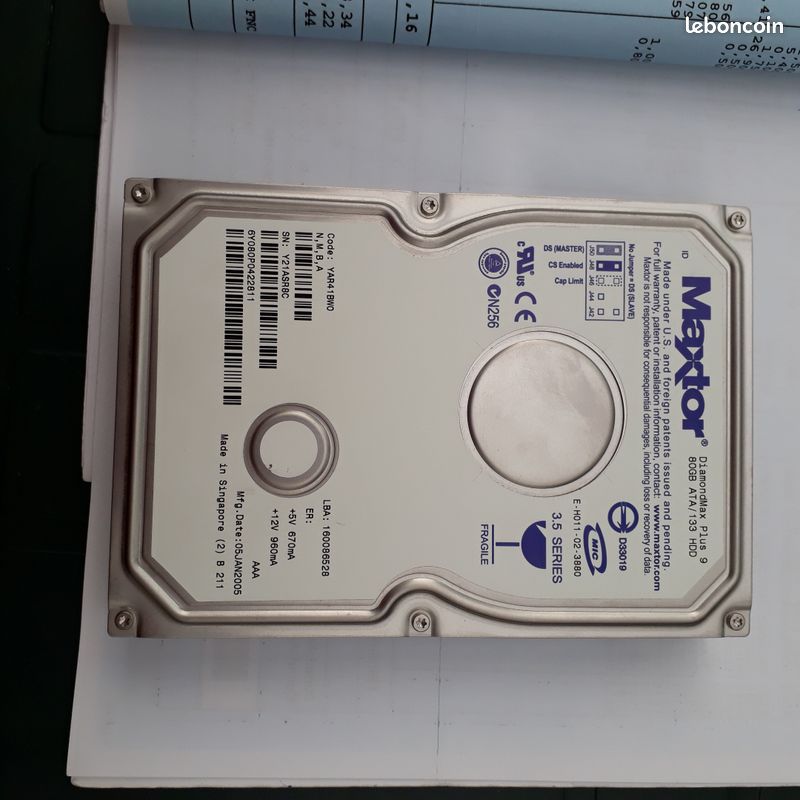 Disque dur MAXTOR (image 1)