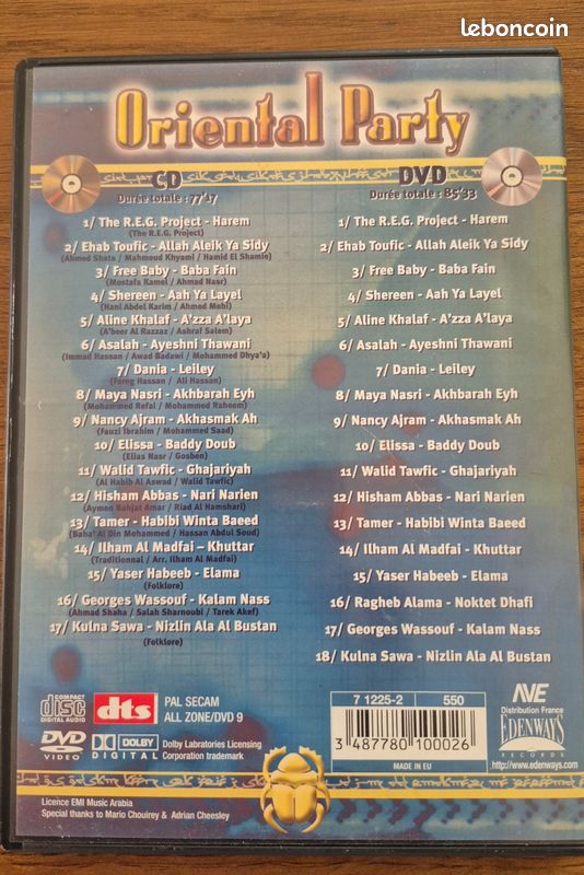 Cd et DVD Oriental Party (image 2)