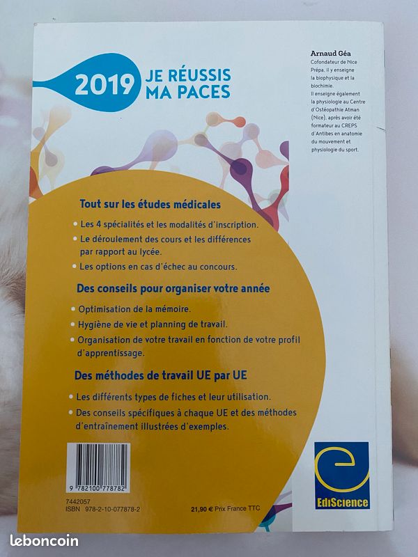 Livre médecine réussir sa première année méthode (image 2)