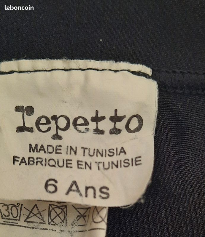 Legging Repetto noir taille 6 ans (image 2)