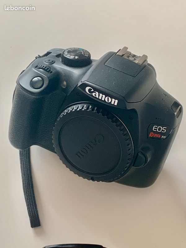 Appareil photo CANON EOS 1300D Rebel T6 Photo, audio vidéo