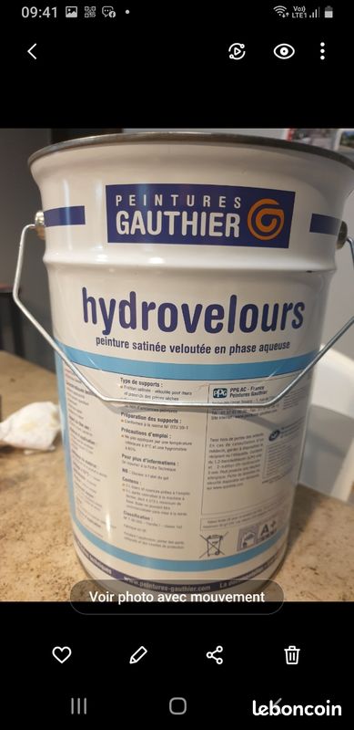 Peinture hydrovelours (image 2)