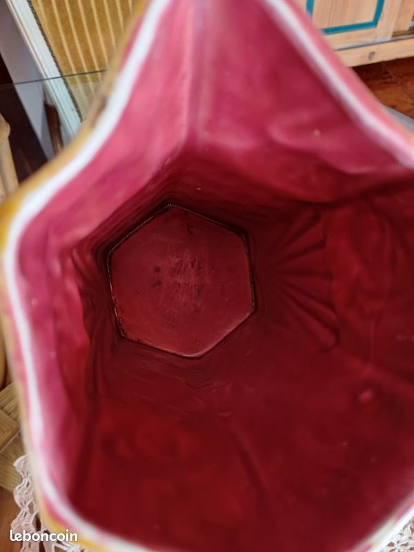Pichet barbotine hexagonal ONNAING (image 9)