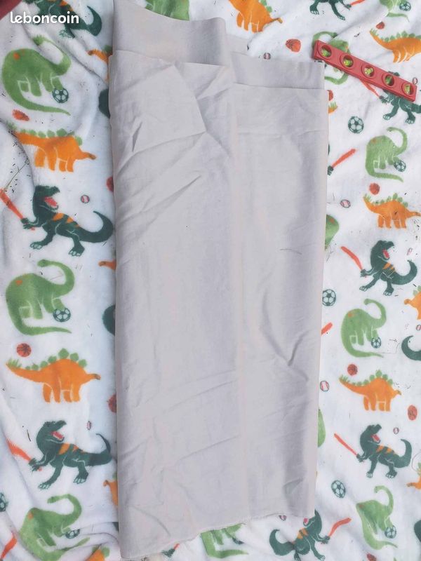 Tissu Lin gris 4 m (image 1)