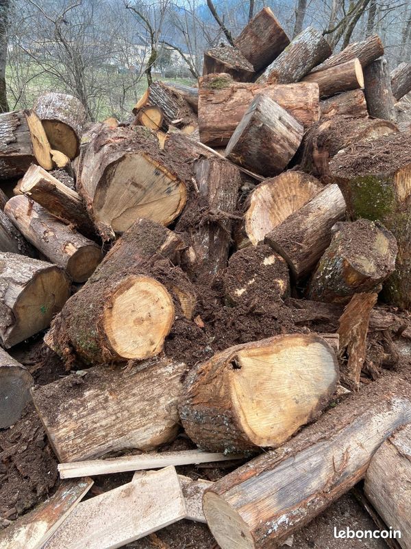 Rondins de chêne à refendre pour bois de chauffage (image 2)