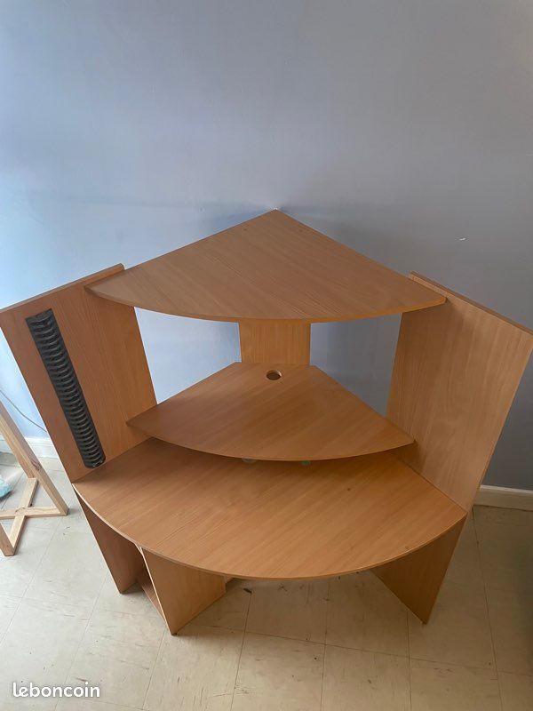 Bureau d’angle en bois (image 2)