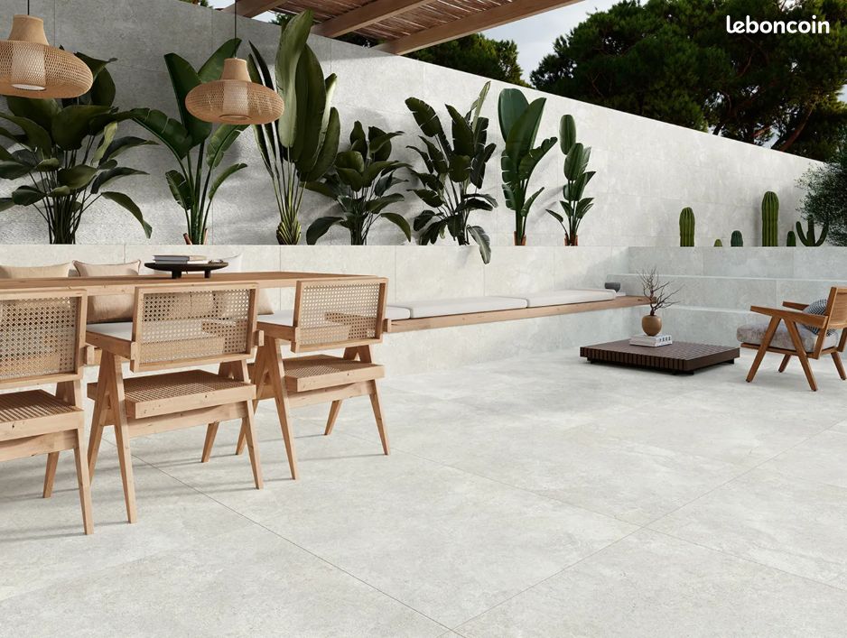🔥Carrelage extérieur antidérapant 100x100 & 60x120 (image 4)