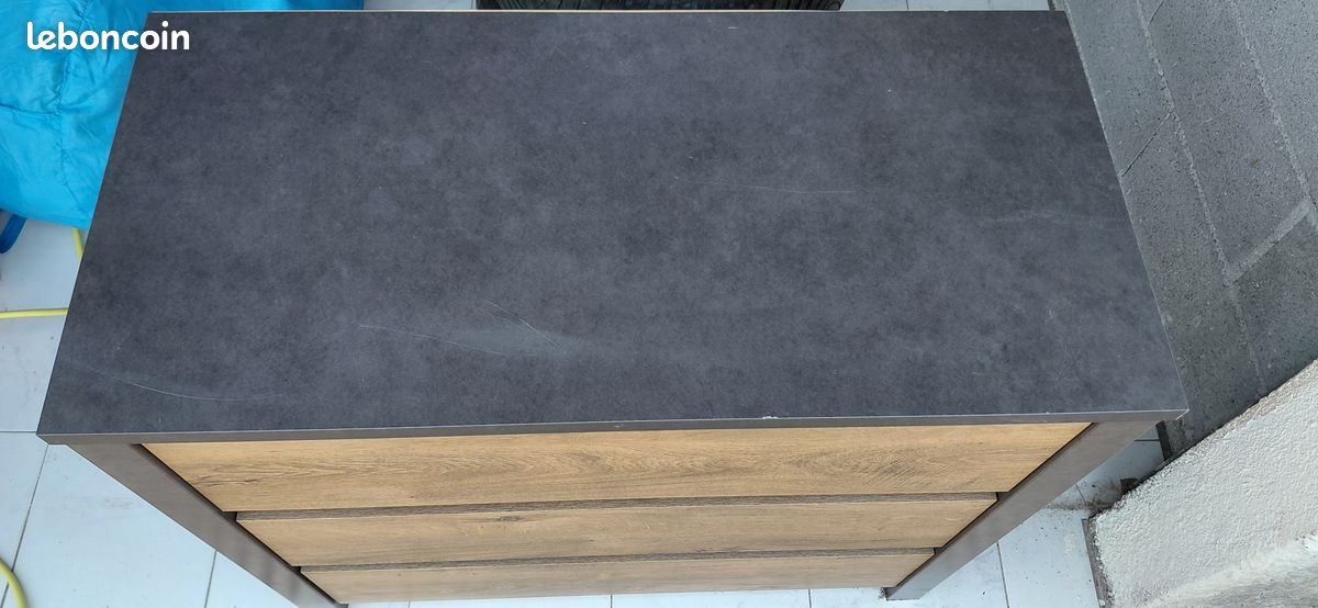 Meuble commode à 3 tiroirs (image 2)