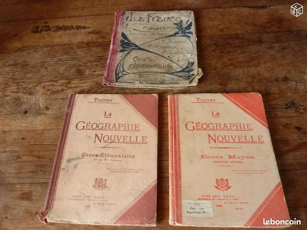 Manuels anciens de géographie (image 1)
