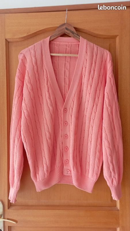 Gilet couleur saumon Benetton Vêtements