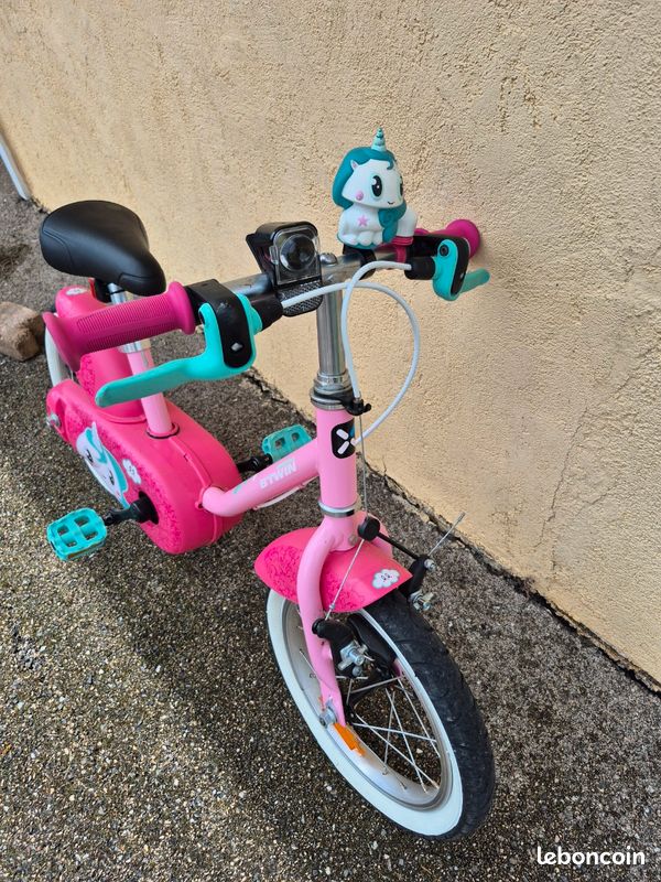 Vélo fille 3-5 ans BTWIN 14 pouces licorne VELO 14 POUCES 3-5 ANS