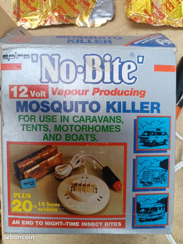 Antimoustique 12 volts pour camping car caravane avec tablettes diffusion (image 2)