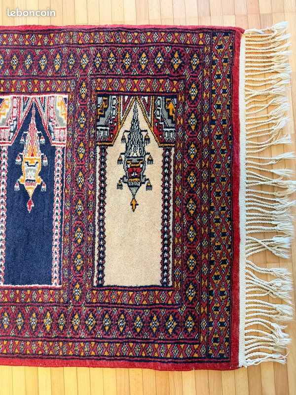 Tapis persan noué à la main en laine baloutche Tapis persan