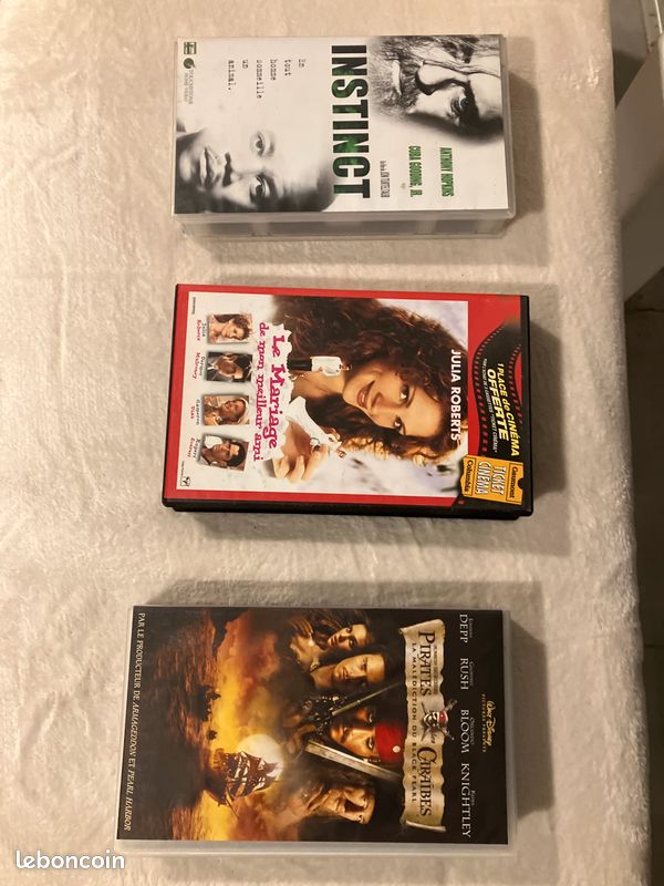 2 Cassettes vidéo vhs (image 1)