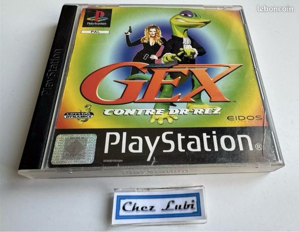 Gex : Contre Dr Rez PS1 - Occasion – Jura Geek Store
