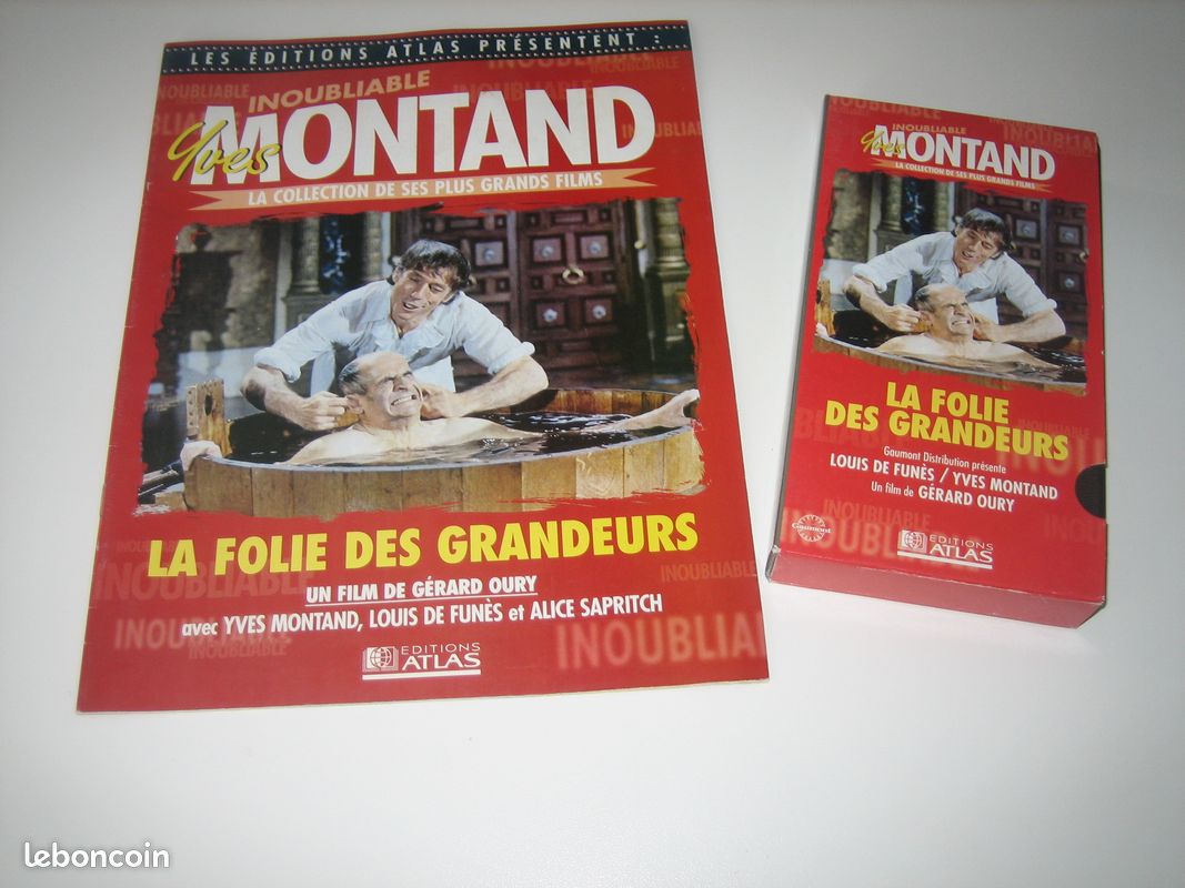 Cassette VHS "La folie des grandeurs" (image 1)