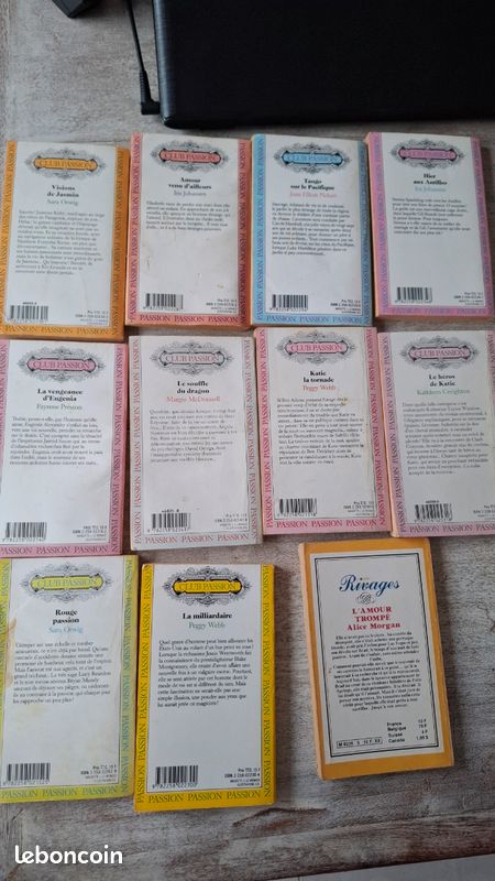 Lot livres Harlequin série club passion (image 2)
