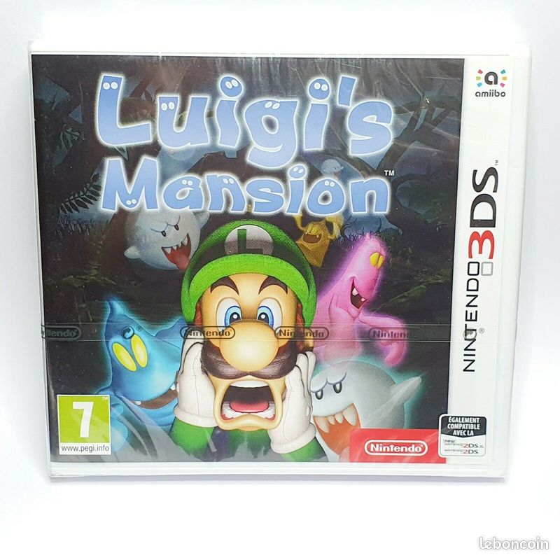 Jeu Nintendo 3DS - LUIGI'S MANSION (image 1)