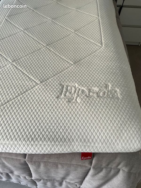 SURMATELAS a mémoire de forme EPEDA 80/200 /5 cms (image 2)