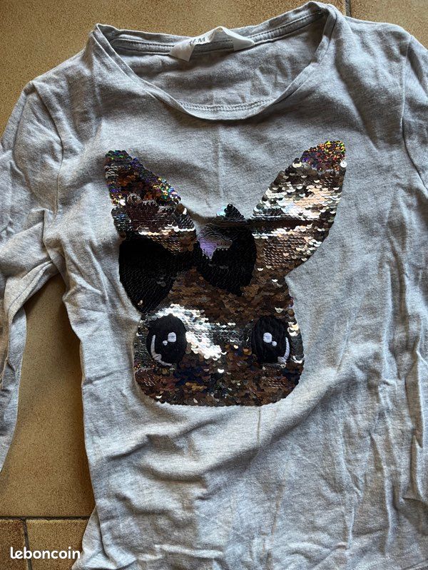 T shirt fille H&M (image 1)