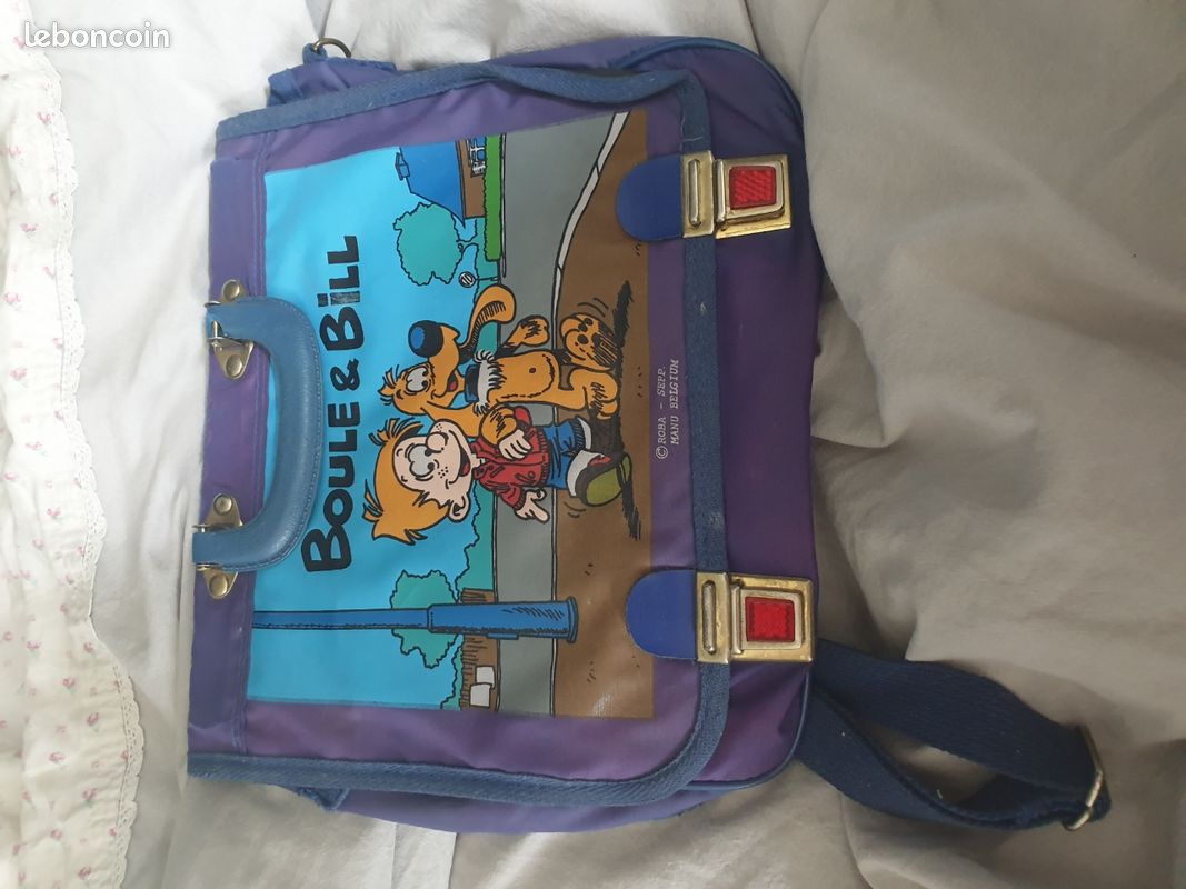 Cartable boule et bill vintage (image 1)