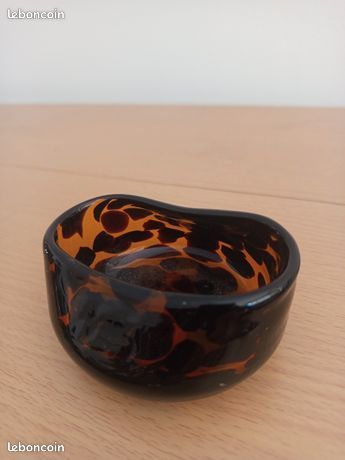 Vide poche en verre souffle (image 1)