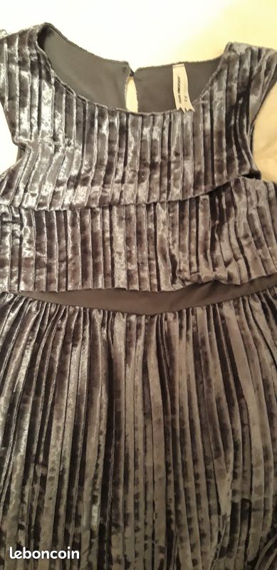 Robe grise taille 6ans (image 3)