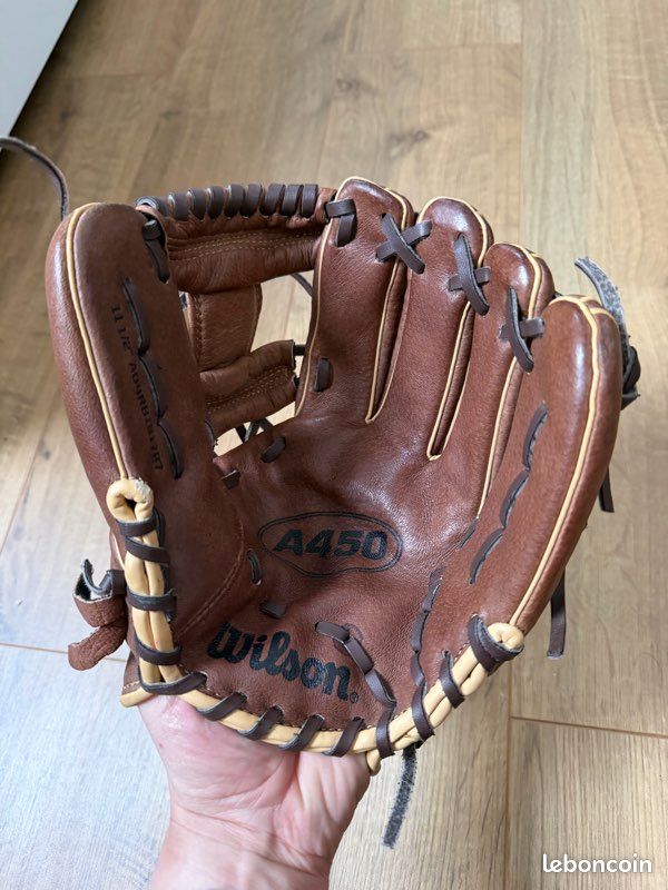 Guante de softbol beisbol wilson juvenil a450 11 pulgadas en México