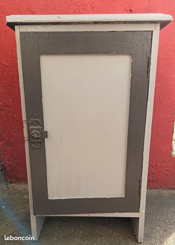 Meuble bois ancien vintage (image 1)