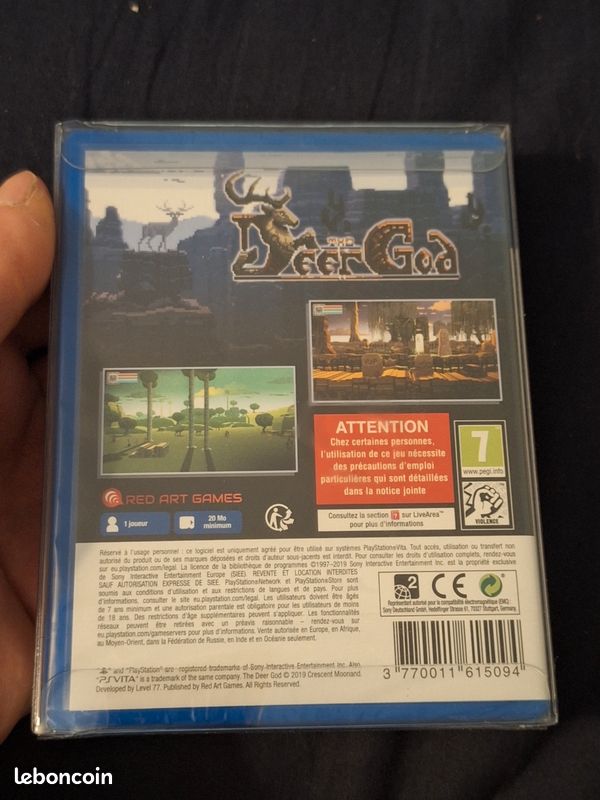 THE DEER GOD - PS VITA - NEUF sous blister - PAL