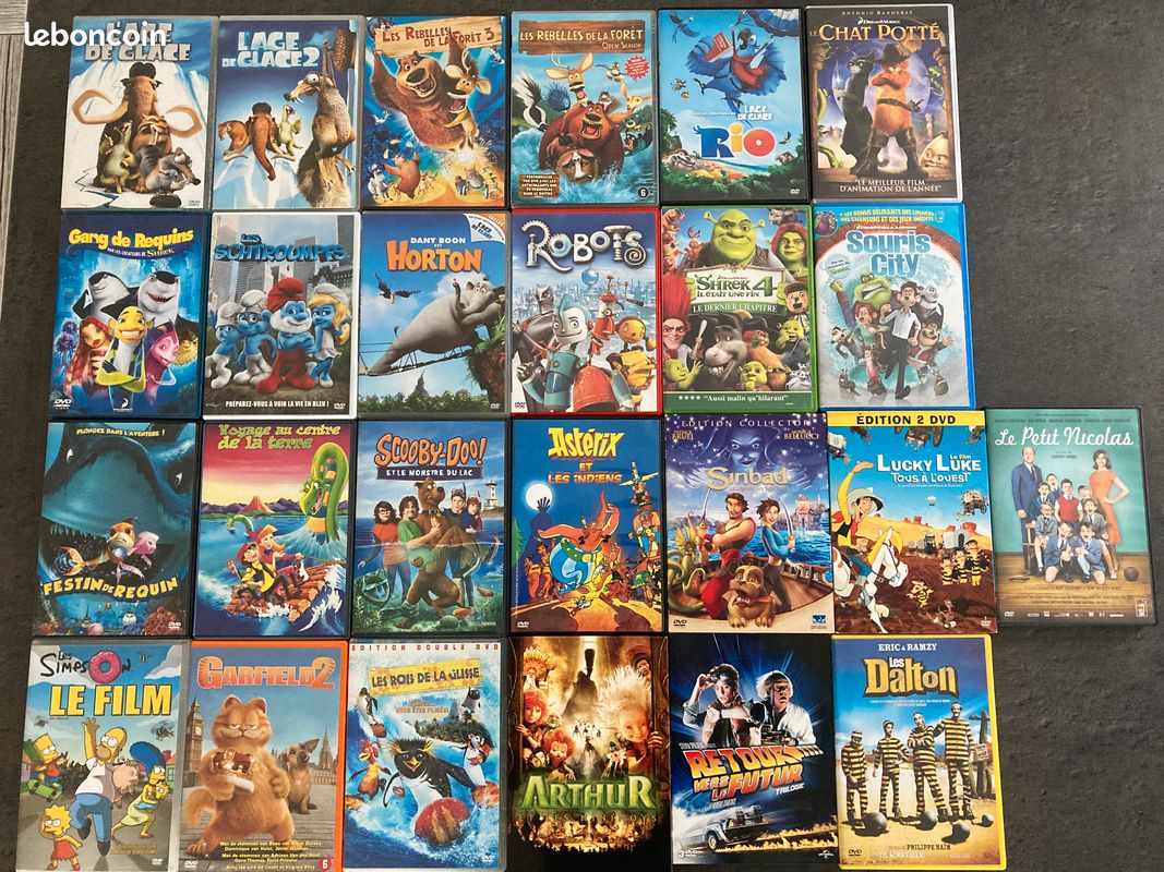 Dvd dessins animes/divertissement (image 1)