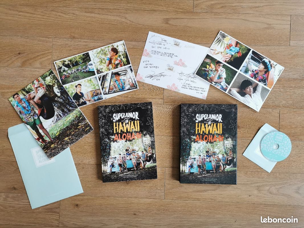 Coffret collector Kpop Super Junior memory in Hawaii Aloha (image 2)