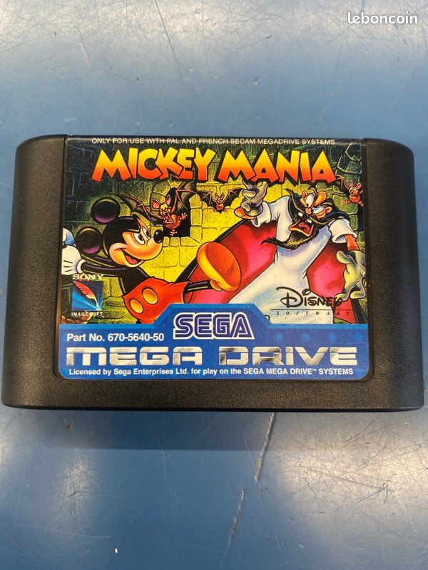 MICKEY MANIA *CIB* Sega Mega Drive - Buone Condizioni *Originale* EUR 499,00 - ES