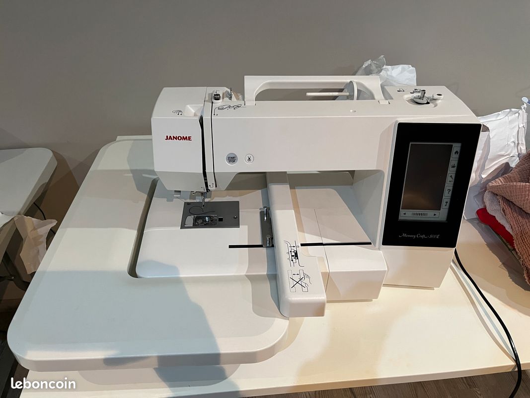 Embroidex RE10B Stickrahmen für Janome Memory Craft MC 500E 400E 550E Elna Expressive #864415004, 100 x 40 mm