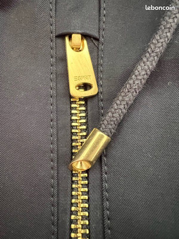 Manteau bleu nuit Esprit taille M Excellent état Vêtements