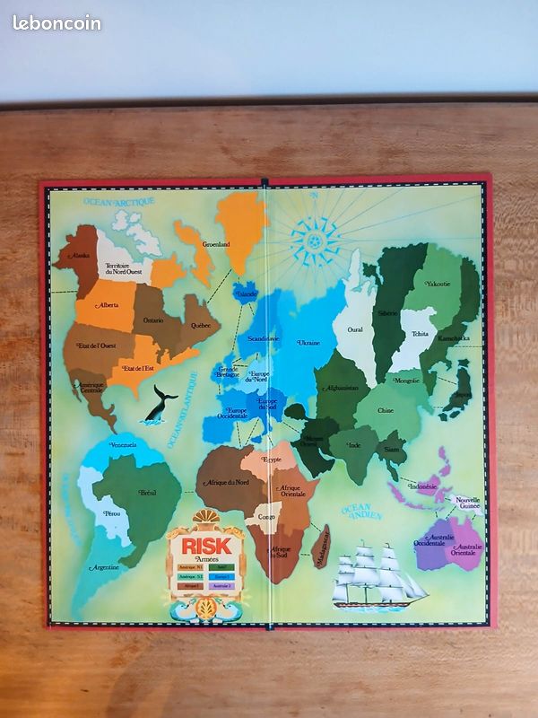 Jeu Risk vintage (image 5)