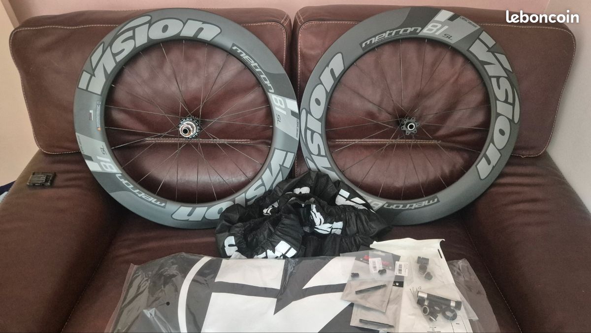 Paire de Vision Metron 81 sl disc tubulaire(boyaux) (image 1)