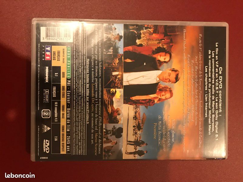 Dvd neuf aviator - Martin Scorsese (image 2)