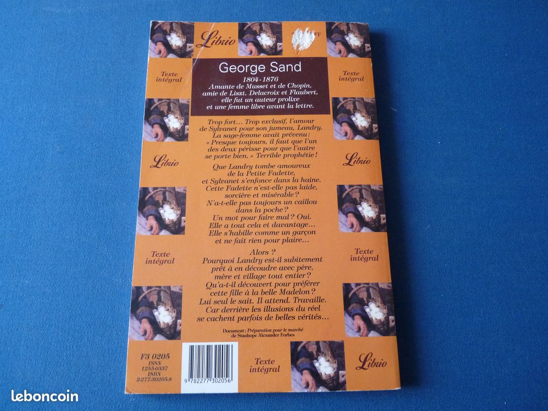 George Sand la petite Fadette roman texte intégral Librio (image 2)