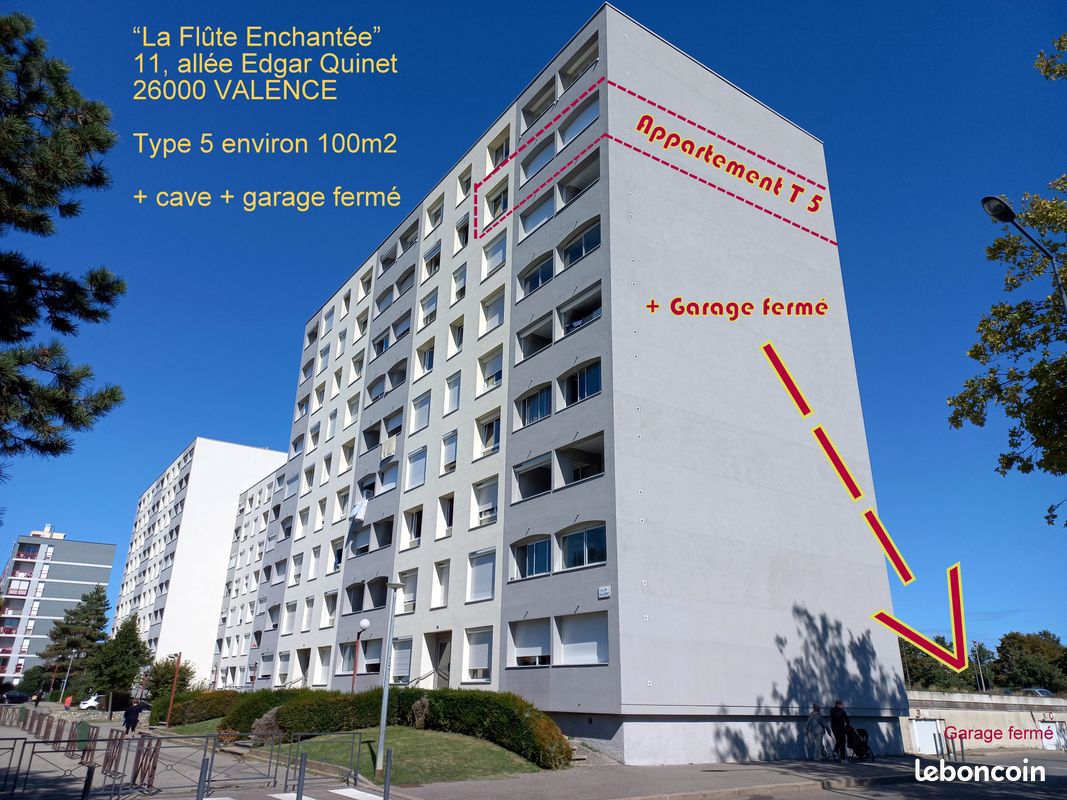 Appartement 5 pièces 100 m² · à Valence · 100 m² · 115 000 €